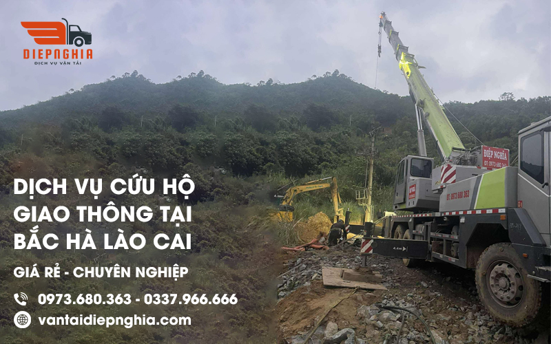 Dịch vụ cứu hộ giao thông tại Bắc Hà giá rẻ, chuyên nghiệp