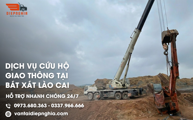 Dịch vụ cứu hộ giao thông tại Bát Xát hỗ trợ siêu tốc 24/7