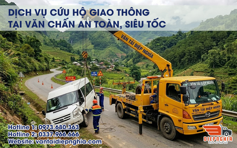 Dịch vụ cứu hộ giao thông tại Văn Chấn an toàn, siêu tốc