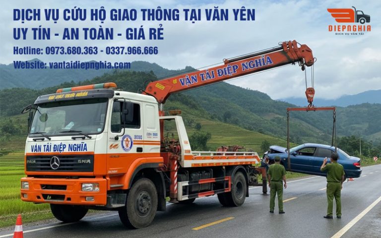 Dịch vụ cứu hộ giao thông tại Văn Yên uy tín, an toàn, giá rẻ
