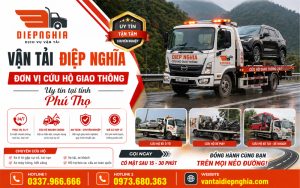Vận Tải Điệp Nghĩa – Đơn vị cứu hộ giao thông uy tín tại Phú Thọ